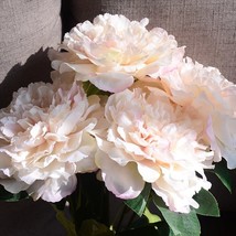 European-style bunch of five-headed artificial peony flower/fake flower ... - $332.91 MXN