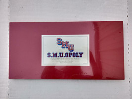 S.M.U.OPOLY Board Game 1989 Officially Licensed 1st Edition New Sealed - £101.53 GBP