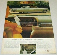 1963 Print Ad The 1964 Cadillac 4-Door Comfort Control Air Conditioning - £7.89 GBP