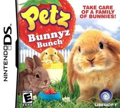 Petz Bunnyz Bunch - Nintendo Ds Dsl D Si D Si Xl Nd Si Nd Si Xl Dual Screen Video Game - £10.08 GBP