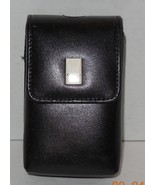 Canon Camera Case Black Leather Semi Hard Protective Padded Lined 4&quot; x 2... - $289.50 MXN