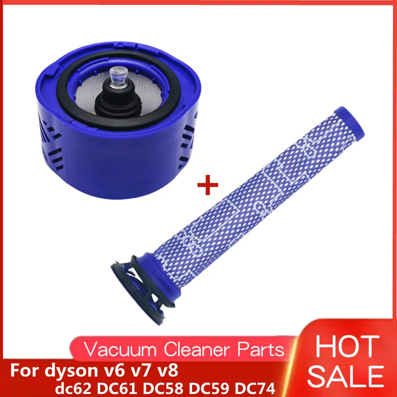 1*Filters Reps for dyson v6 v7 v8 dc62 DC61 DC58 DC59 DC74 Vacuum Cleaner Filter - £42.27 GBP