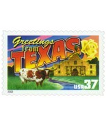 2002 37c Greetings from America, Texas Scott 3738 Mint F/VF NH - $3.09