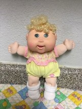 Cabbage Patch Kid Baby Girl Blonde Hair Green Eyes WCT-33B 2016 - £67.94 GBP