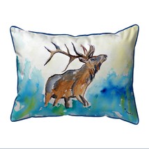 Betsy Drake Elk Large Indoor Outdoor Pillow 16x20 - £37.68 GBP