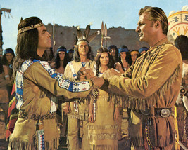 Winnetou Apache Gold 16x20 Poster Lex Barker Pierre Brice - £15.62 GBP