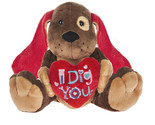 Ganz I Dig You Dog Plush Heart Love Gift NWT - £8.37 GBP