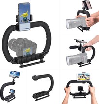 3-Shoe Dslr / Mirrorless / Action Camera Camcorder Phone Stabilizer Expansion - £38.33 GBP