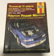 Haynes General Motors Buick Skyhawk Repair Manual 38015 1982-1994  - £25.63 GBP