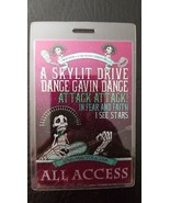 A SKYLIT DRIVE / DANCE GAVIN DANCE - ORIGINAL 2009 TOUR LAMINATE BACKSTA... - $95.00