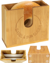 Adjustable Bagel Cutter Slicer for Small and Large Bagels-Bagel Cutter B... - £20.53 GBP+