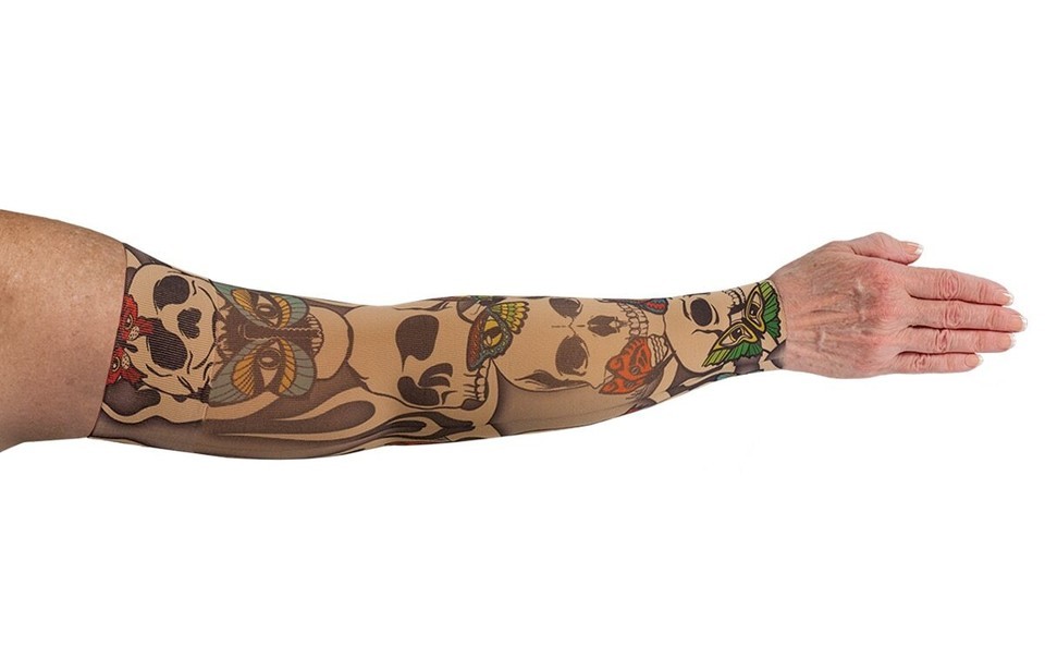 MISFIT Compression Sleeve by LYMPHEDIVAS, Gauntlet Option, ANY SIZE &amp; LE... - $92.00+