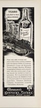 1937 Print Ad Glenmore&#39;s Kentucky Tavern Straight Bourbon Whiskey Owensboro,KY - £14.49 GBP