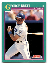 1991 Score #120 George Brett EX Excellent Royals ID:70092 - $1.67