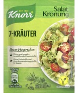 Knorr Salat Kroenung- 7 Kraeuter (7 Herbs) -5Pk - £4.87 GBP