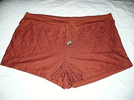 No Boundaries Juniors Lace Front Shorts Size XS (1) Al Spice Bead Tie Front - $12.59