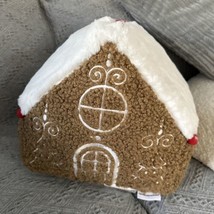 C UPC Akes &amp; Cashmere Gingerbread House Decorative Throw Pillow Nwot Holiday Decor - £23.69 GBP