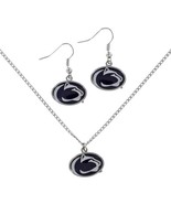 Aminco NCAA Penn State Nittany Lions Logo Earrings &amp; Pendant Set, Team C... - $27.46 CAD