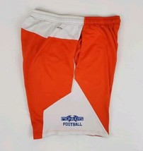 Nike Dri-Fit UW Platteville Pioneers Football Athletic Shorts XL Orange ... - £16.80 GBP