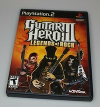 Guitar Hero III: Legends of Rock PlayStation 2 PS2 Game Complete Disc Booklet - £10.11 GBP