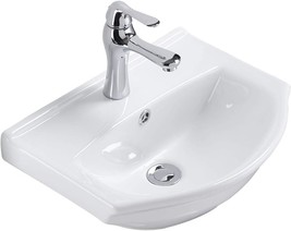 Renovators Supply Manufacturing Tahoe Small Wall Mount Bathroom Sink 17.75 - £145.95 GBP