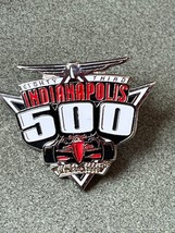 Wincraft Racing Marked 83rd Red White &amp; Black Enamel Indianapolis 500 Silvertone - £9.02 GBP