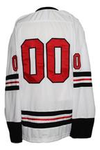 Any Name Number Columbus Owls Retro Hockey Jersey New Sewn White Any Size image 5