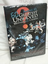 America&#39;s 60 Greatest Unsolved Mysteries &amp; Crime DVD Movie BRAND NEW-SEALED - £7.82 GBP