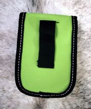 Abetta Nylon Cell Phone Carrier Lime Green Barrel Racer Clip or Belt Use image 2