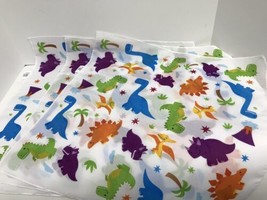 Set 3 polyester bandanas colorful Dinosaurs scarves 20&quot; party favor kids - £1.80 GBP