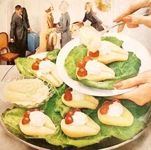 1958 Hellmann&#39;s Mayonnaise Salad Recipe Advertisement Condiment Foods HM2T - €21,41 EUR