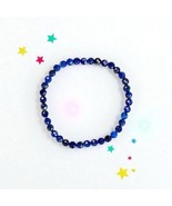 Pratt Daddy Crystals Faceted Lapis Crystal Bracelet Brand New In Package - $64.34