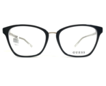 GUESS Occhiali Montature GU2733 003 Nero Bianco Trasparente Quadrato Com... - $64.89