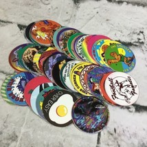 Pogs Vintage Milk Caps Assorted Retro Gaming Lot Of 50 Pieces #4 - $9.89