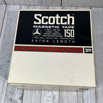 LOT OF 7 SCOTCH 150 PREMIUM REEL TO REEL TAPES 7&quot; 1800 Feet (C) - $64.99