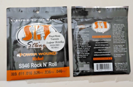 2 Packs SIT Strings S946 Rock N&#39; Roll Power Wound Nickel Electric Guitar... - $18.37