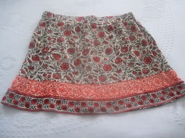 FOREVER 21 LADIES MINI-SKIRT-JR. L-100% RAYON-GATHERED w/ELASTIC WAIST-C... - $4.99