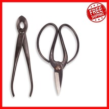 Ergonomic Bonsai Tool Set: 8&quot; Concave Cutter &amp; 7&quot; Heavy Duty Shear for P... - $893.09 MXN
