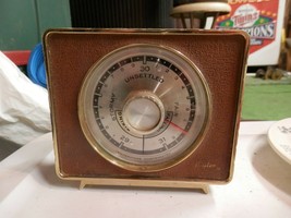 vintageTaylor Instruments Company Barometer Art Deco metal Case mid cent... - $38.99