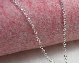 &quot;O&quot; Cable Chain Necklace - Sterling Silver - 2mm* - 18 inch* -Made In Italy [BN] - $20.25