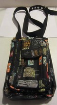 Vintage Nicole Miller Crossbody Bag Shopping bag design  Zip Compartments - £33.62 GBP