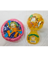 Garfield 1978 Inflatable Rattle and Flying Disc Water Toys 1978 United V... - €12,97 EUR