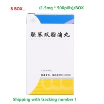 8BOX BIFENDATE PILLS 500pills/box XieHe Beijing - £44.36 GBP