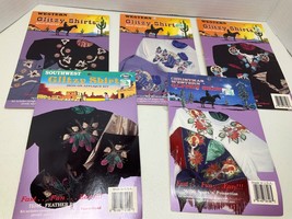 Lot of 5 New Glitzy Shirts Iron-On Applique Kits Western &amp; Southwest Themes - £15.55 GBP