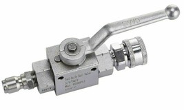 3/8&quot; Quick Connect Water Ball Valve Kit for 4500 Psi High Pressure Washe... - $954.57 MXN