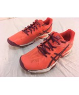 Womens ASICS Gel Solution Speed 3 Orange Purple E650N Lace Up 8 Athletic... - €29,15 EUR