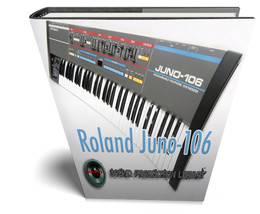 for Roland Juno-106 - Large original WAVE/KONTAKT samples/loops library - £11.85 GBP