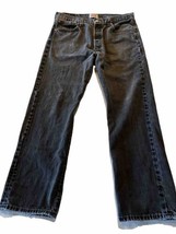 Levis 501 XX Pants Mens 36x32 Charcoal Denim Jeans Cotton 80s 90s Button... - £19.46 GBP