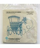 Charles Craft Super Linen 27 Count Linen/Cotton/Poly Fabric - 12&quot; x 18&quot; ... - $7.92 CAD