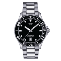 Tissot Seastar 1000 40 MM Black Dial Quartz Watch T120.410.11.051.00 - £266.72 GBP